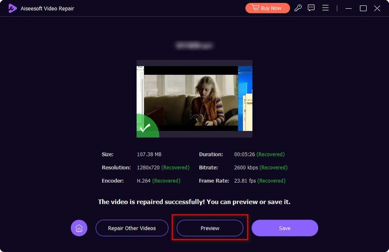 Aiseesoft Video Repair