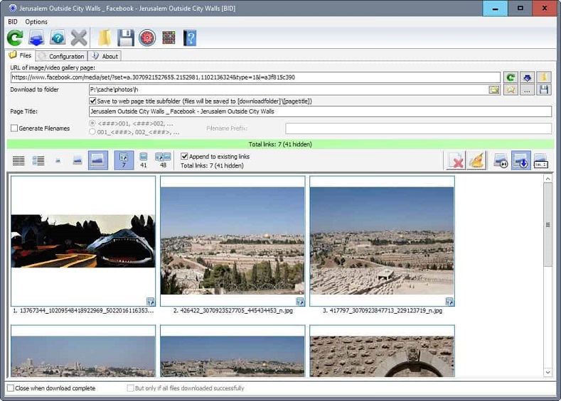 Bulk Image Downloader