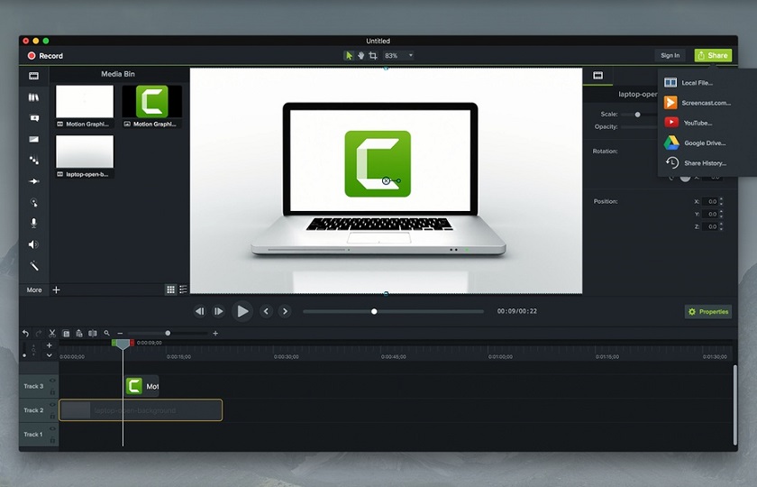 Camtasia Studio