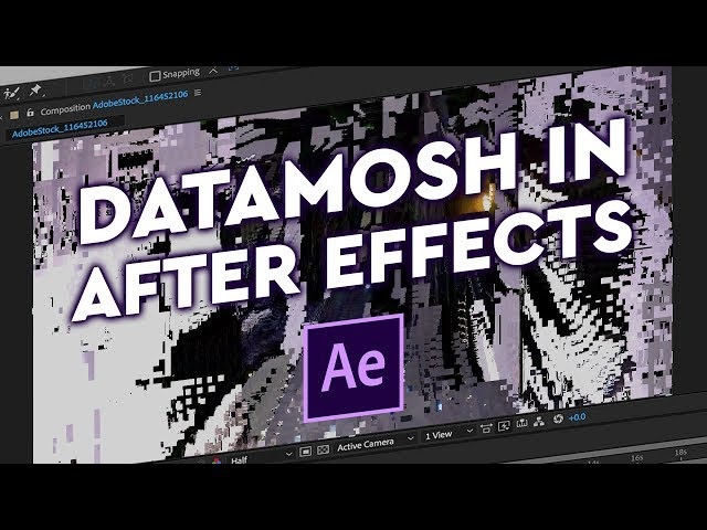 Datamosh for After Effects