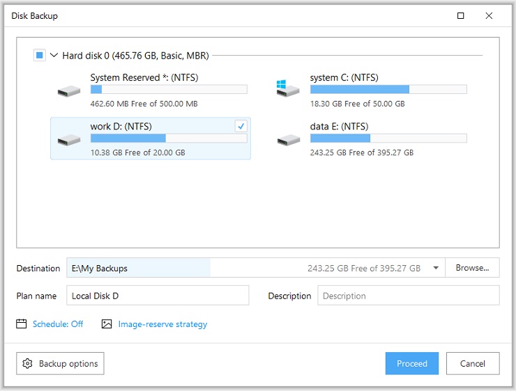 EASEUS Todo Backup