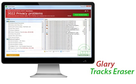 Glary Tracks Eraser