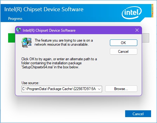 Intel Chipset Device Software