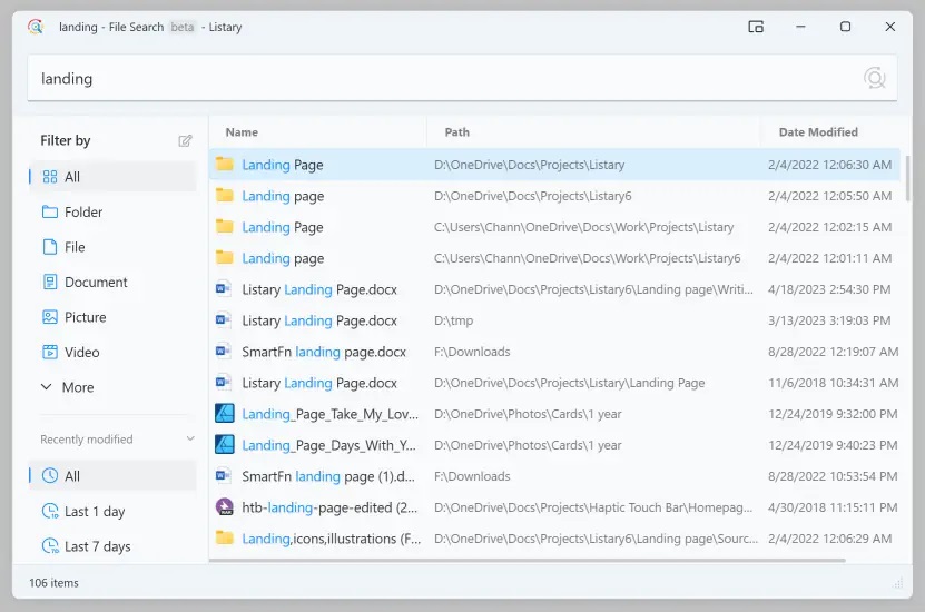 Listary Pro