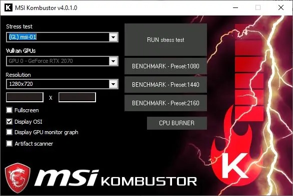 MSI Kombustor