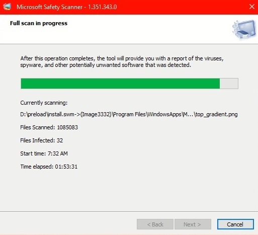 Microsoft Safety Scanner