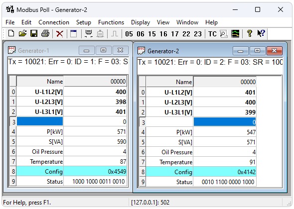 Modbus Poll