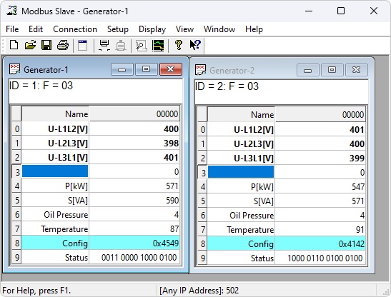 Modbus Slave