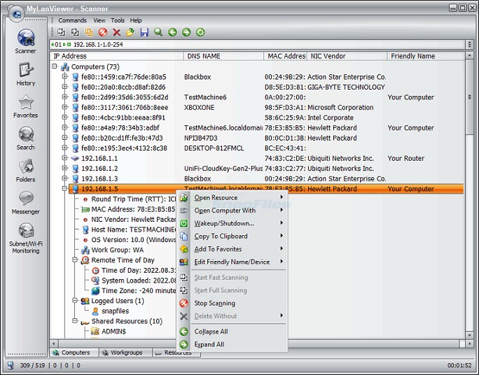 MyLanViewer