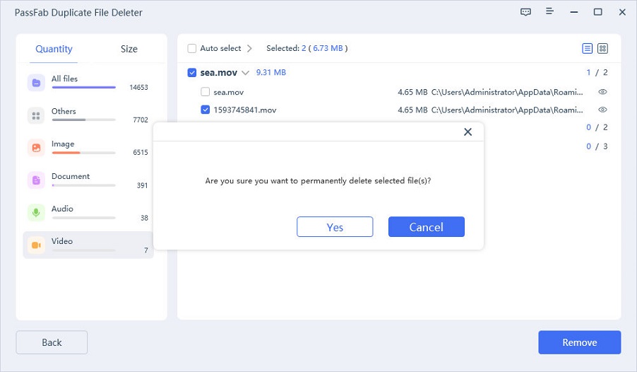 PassFab Duplicate File Deleter
