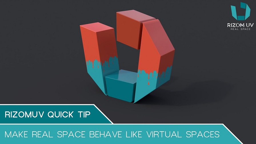 RizomUV Real Space + Virtual Spaces