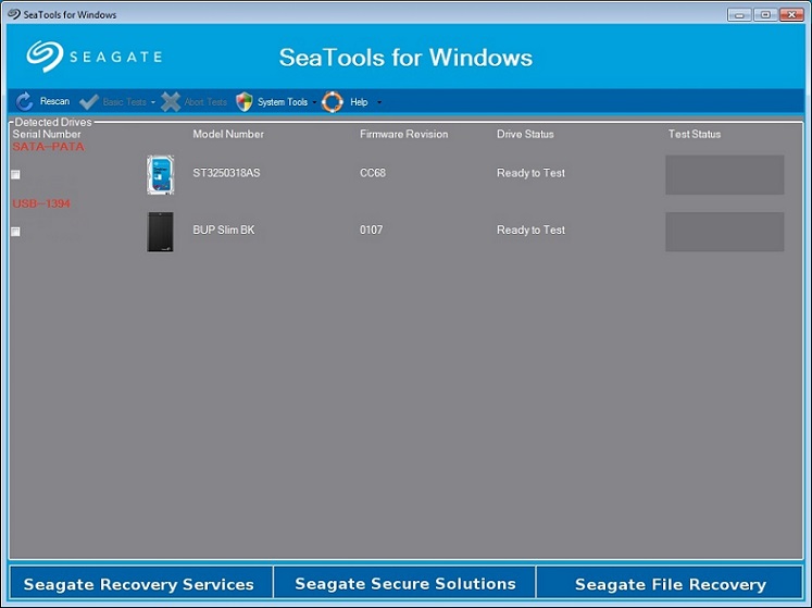 Seagate SeaTools
