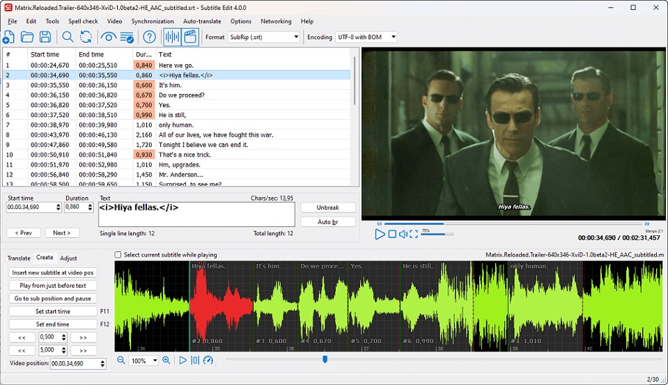 Subtitle Edit