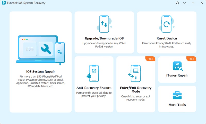 TunesKit iOS System Recovery