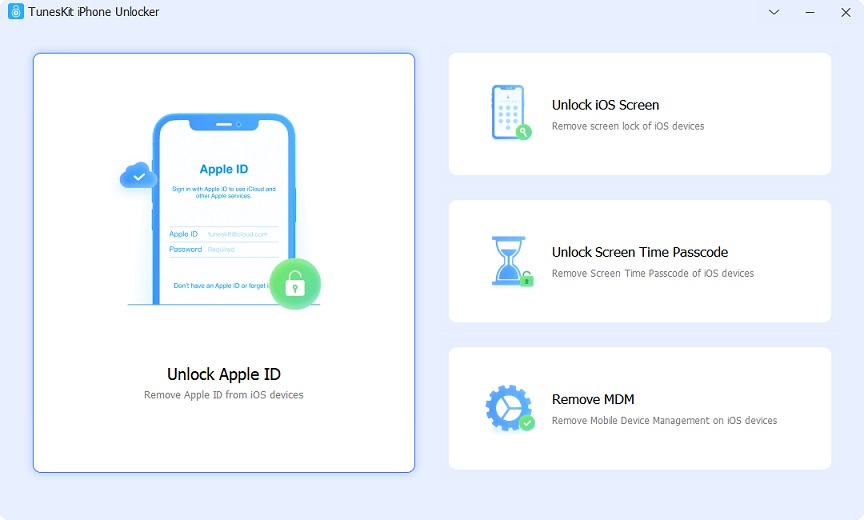 TunesKit iPhone Unlocker