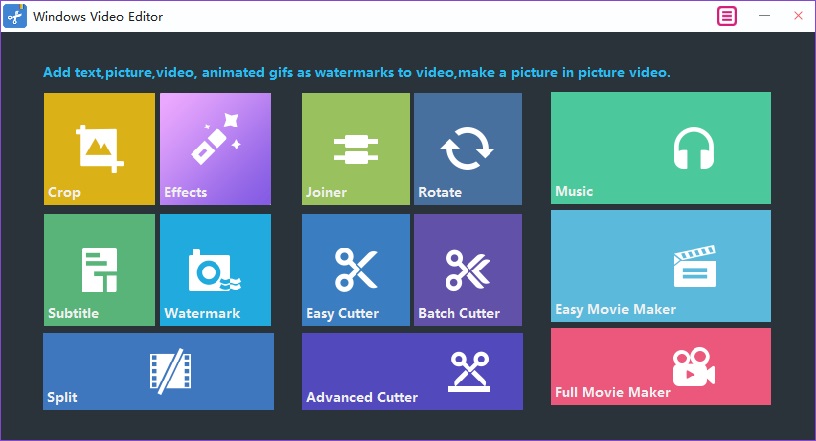 Windows Video Editor Pro