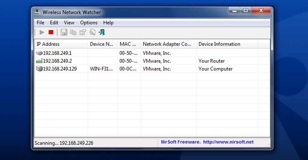 Wireless Network Watcher