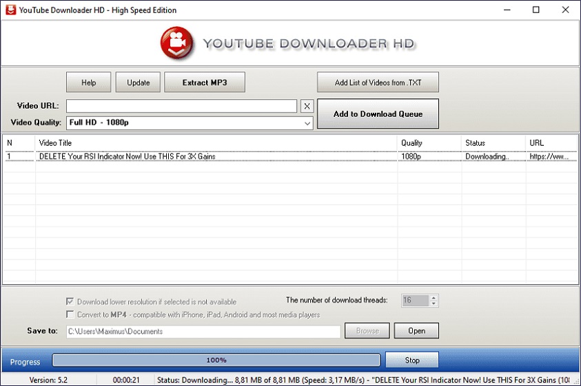 Youtube Downloader HD