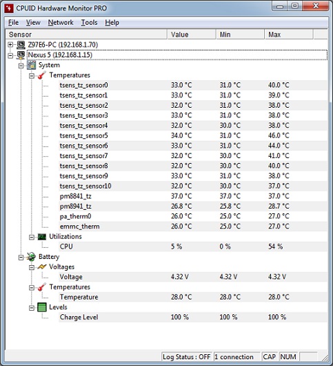 CPUID HWMonitor Pro