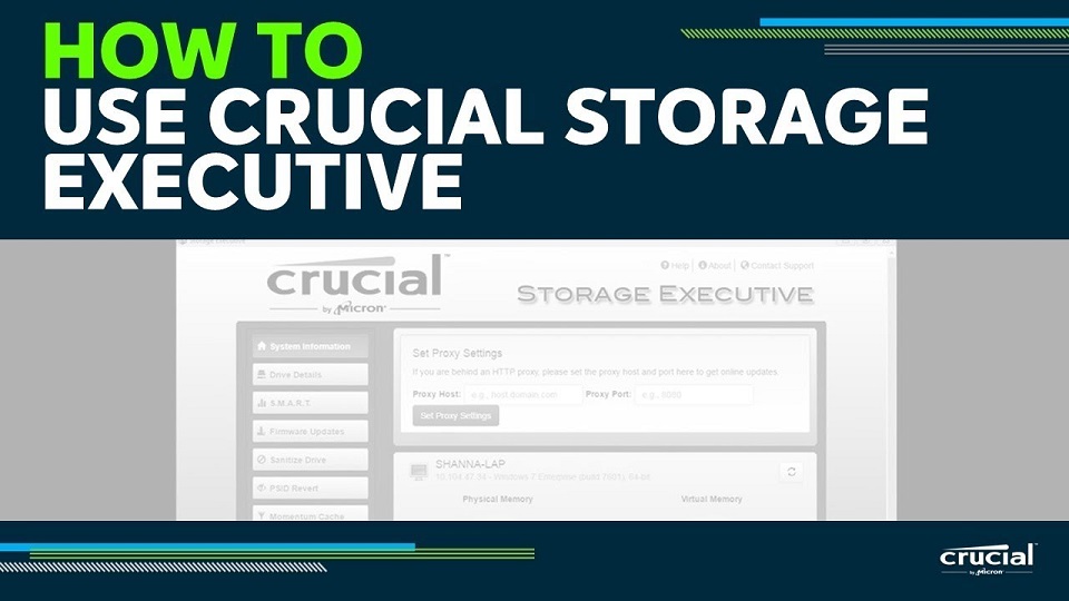 Crucial Storage Executive
