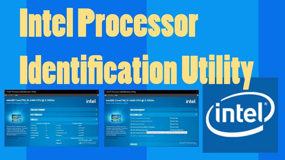 Intel Processor Identification Utility
