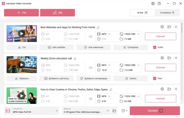 Icecream Video Converter