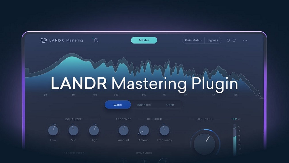 LANDR Mastering Plugin