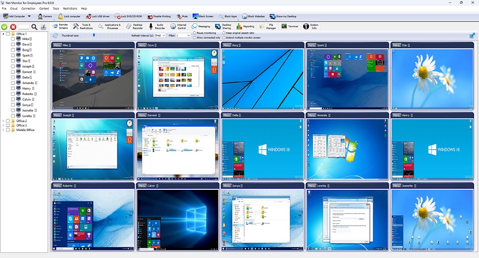 Net Monitor for Employees