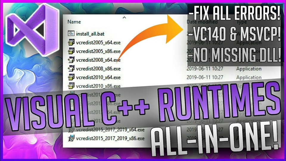 Visual C++ Redistributable Runtimes All-in-One